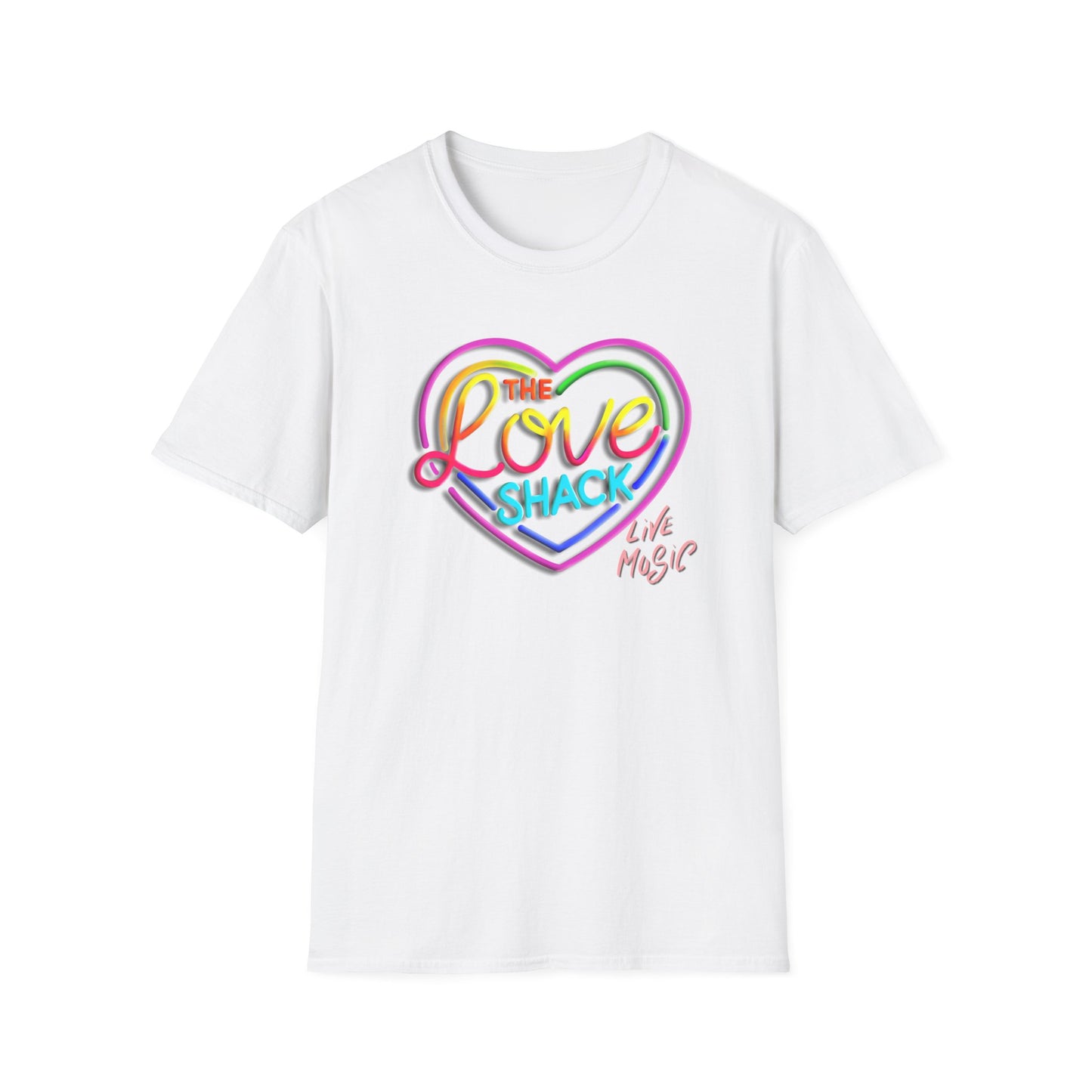 Colorful Love Shack Unisex T-Shirt