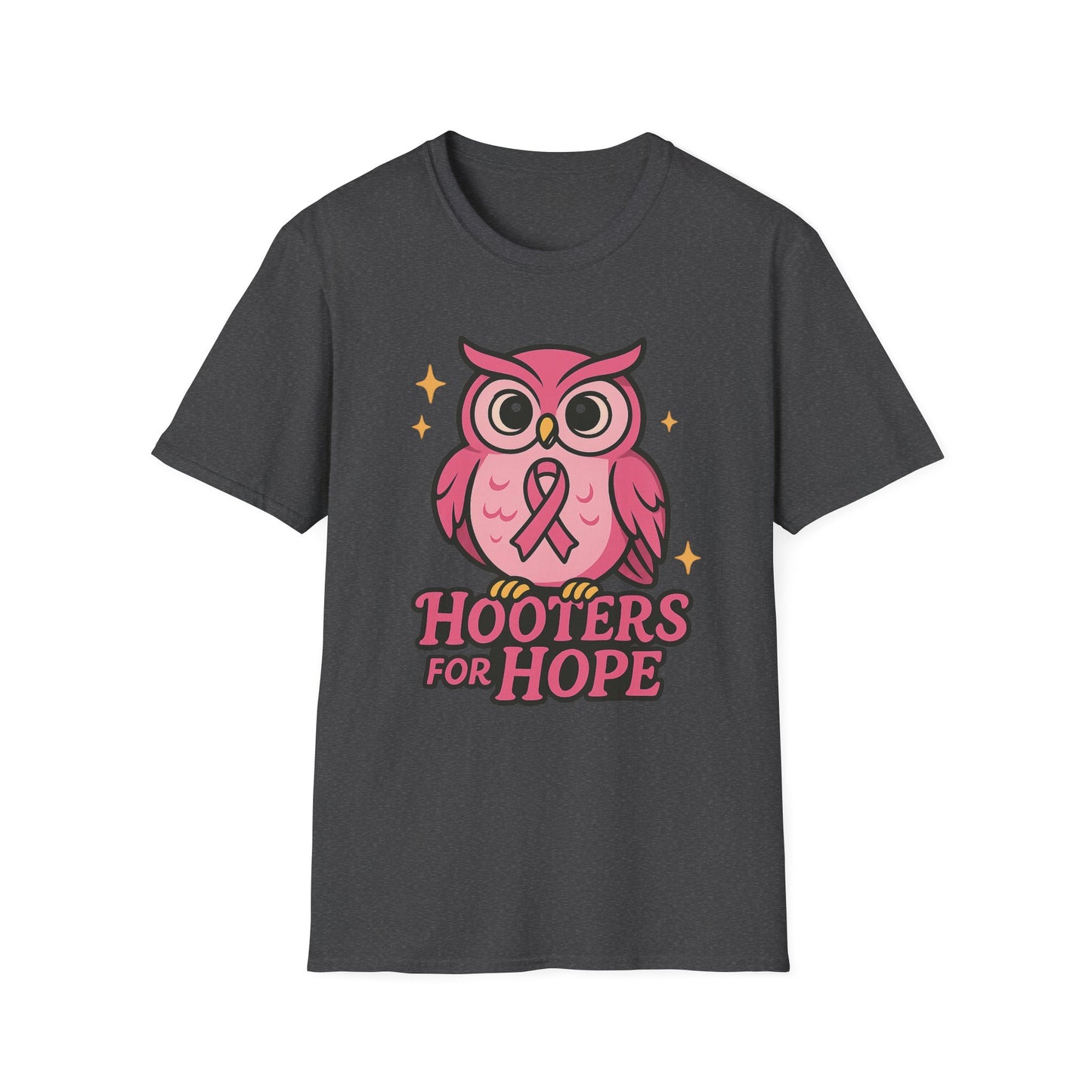 Pink Owl Breast Cancer Awareness T-Shirt
