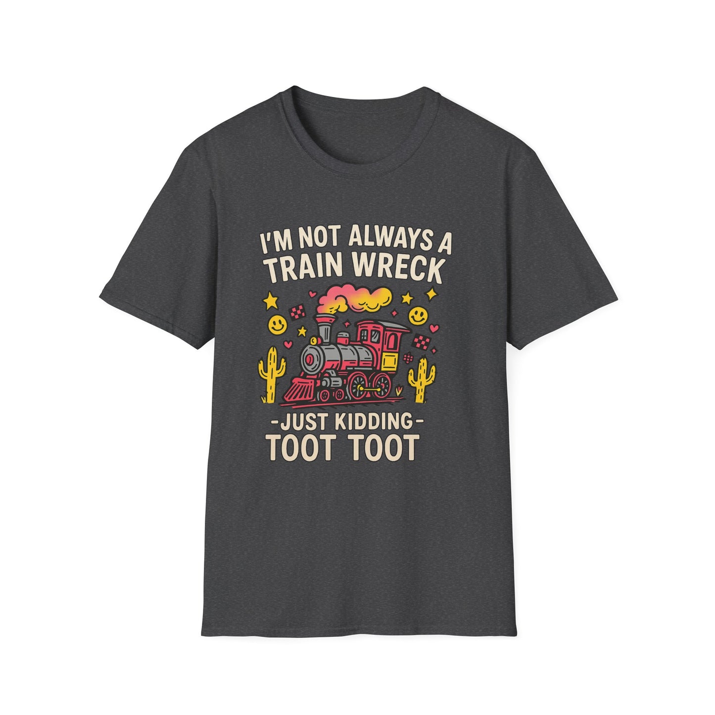 Lighthearted Train Wreck T-Shirt