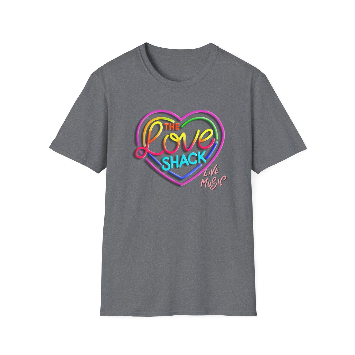 Colorful Love Shack Unisex T-Shirt