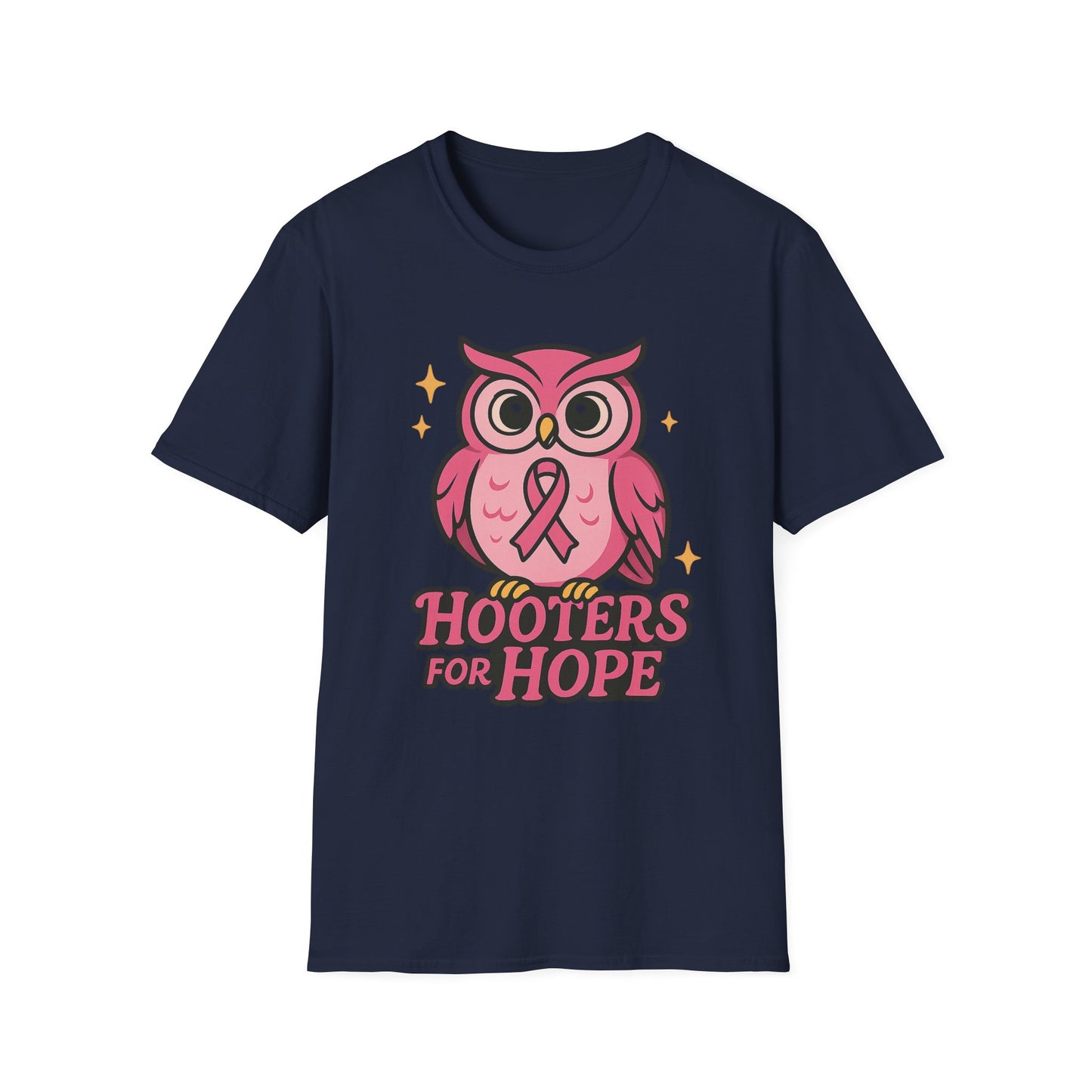 Pink Owl Breast Cancer Awareness T-Shirt