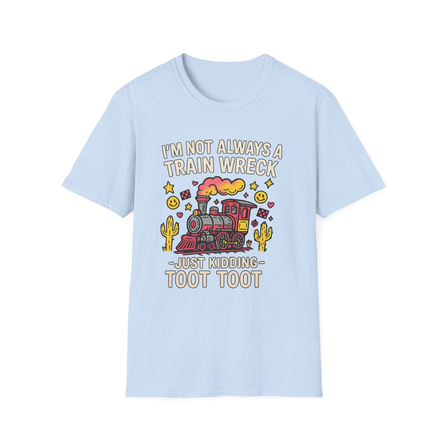 Lighthearted Train Wreck T-Shirt