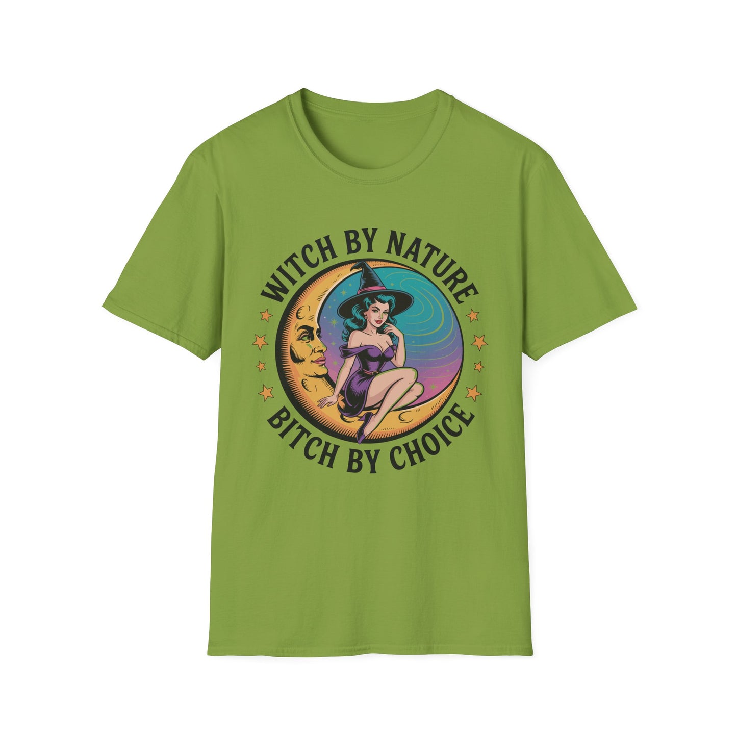 Witchy Vibes T-Shirt - Unisex Softstyle Tee