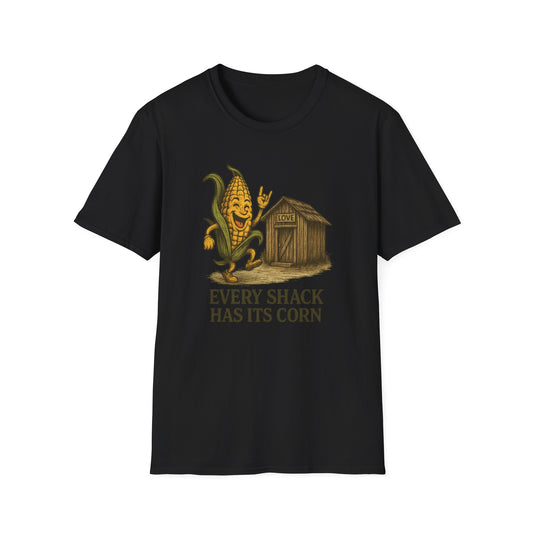 Whimsical Corn-Themed T-Shirt