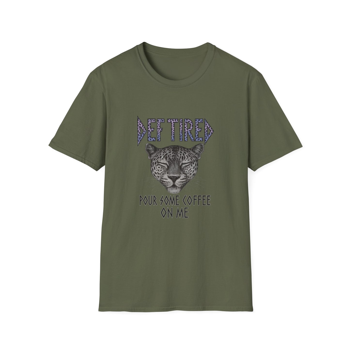 Def Tired Coffee Lover Unisex T-Shirt