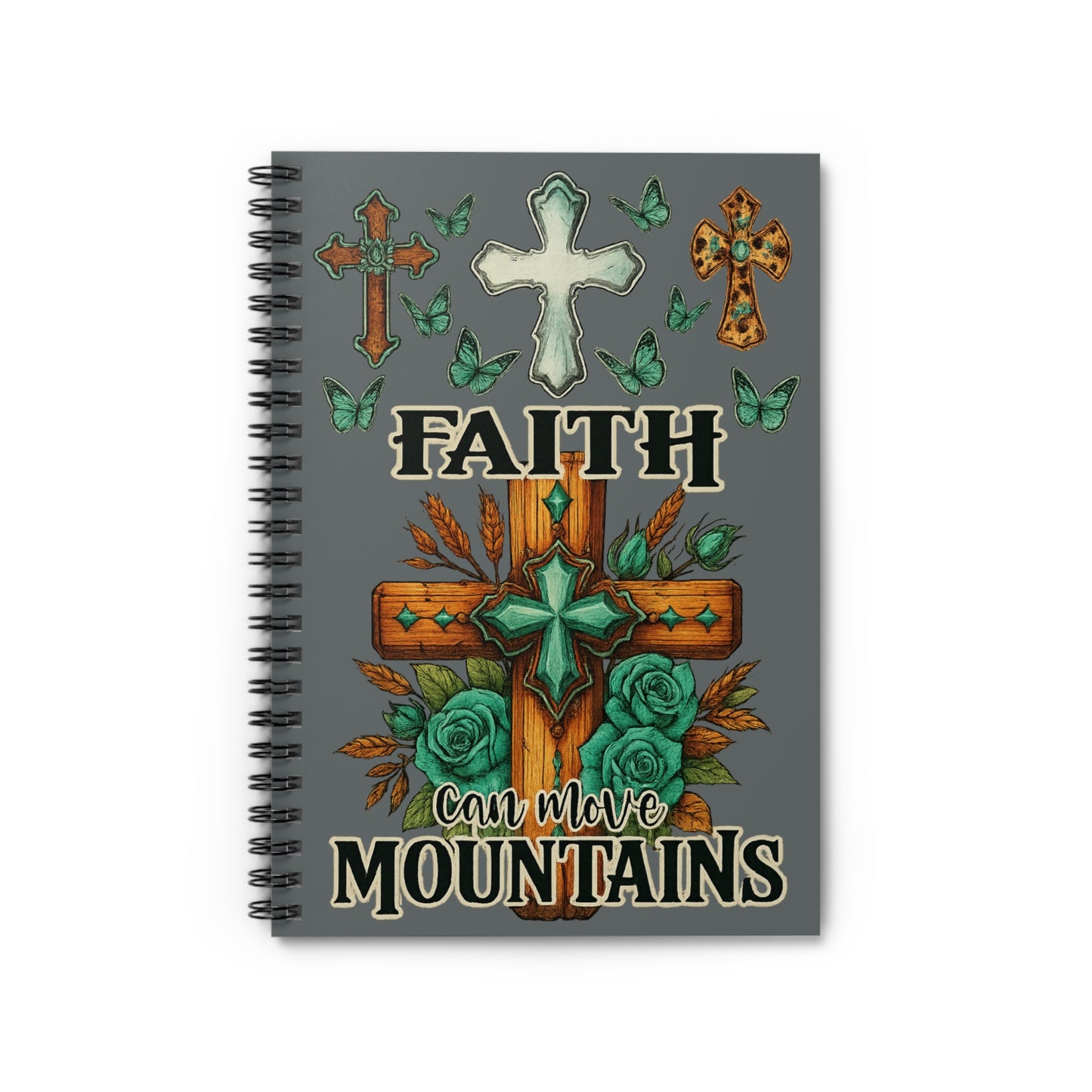 Faith-Inspired Spiral Notebook