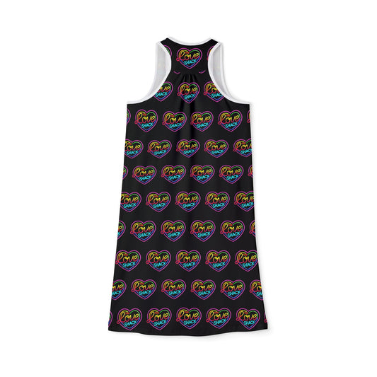 Love Shack Pattern Women's Racerback Dress