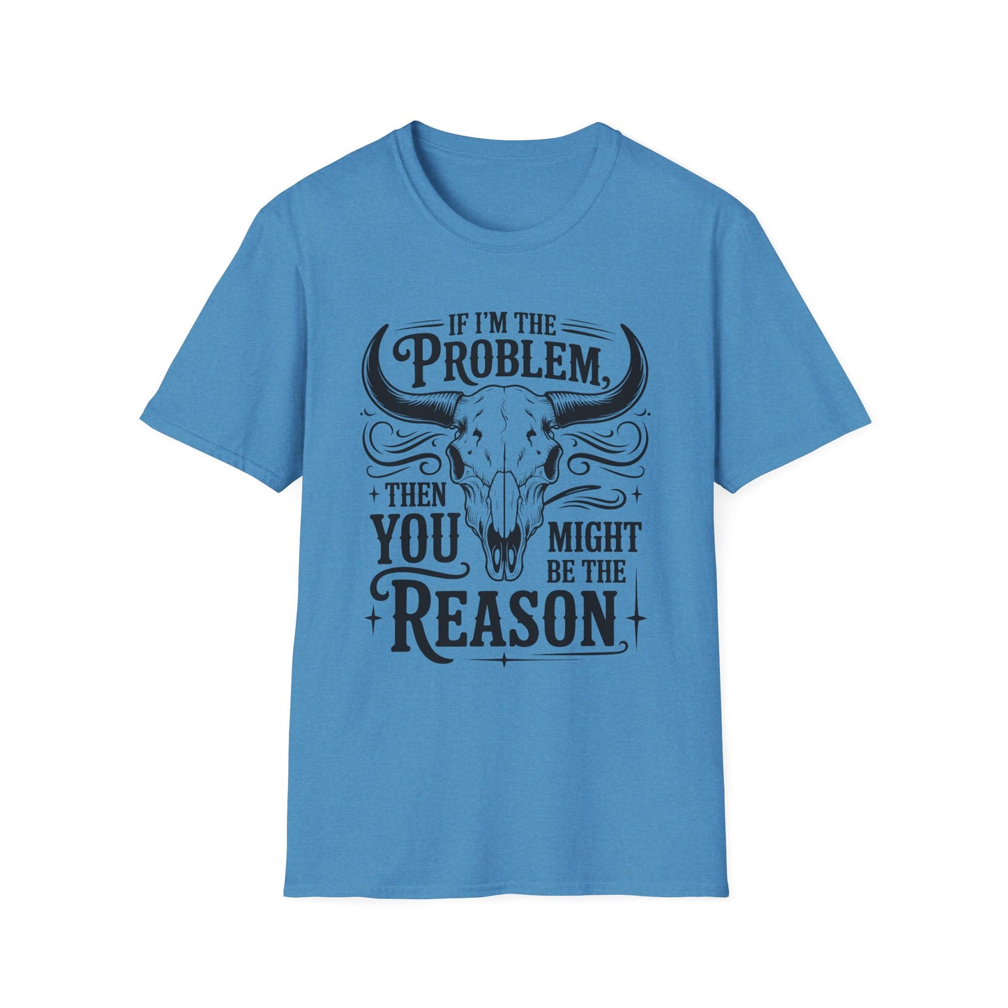Funny Western Graphic Tee, Unisex Softstyle T-Shirt