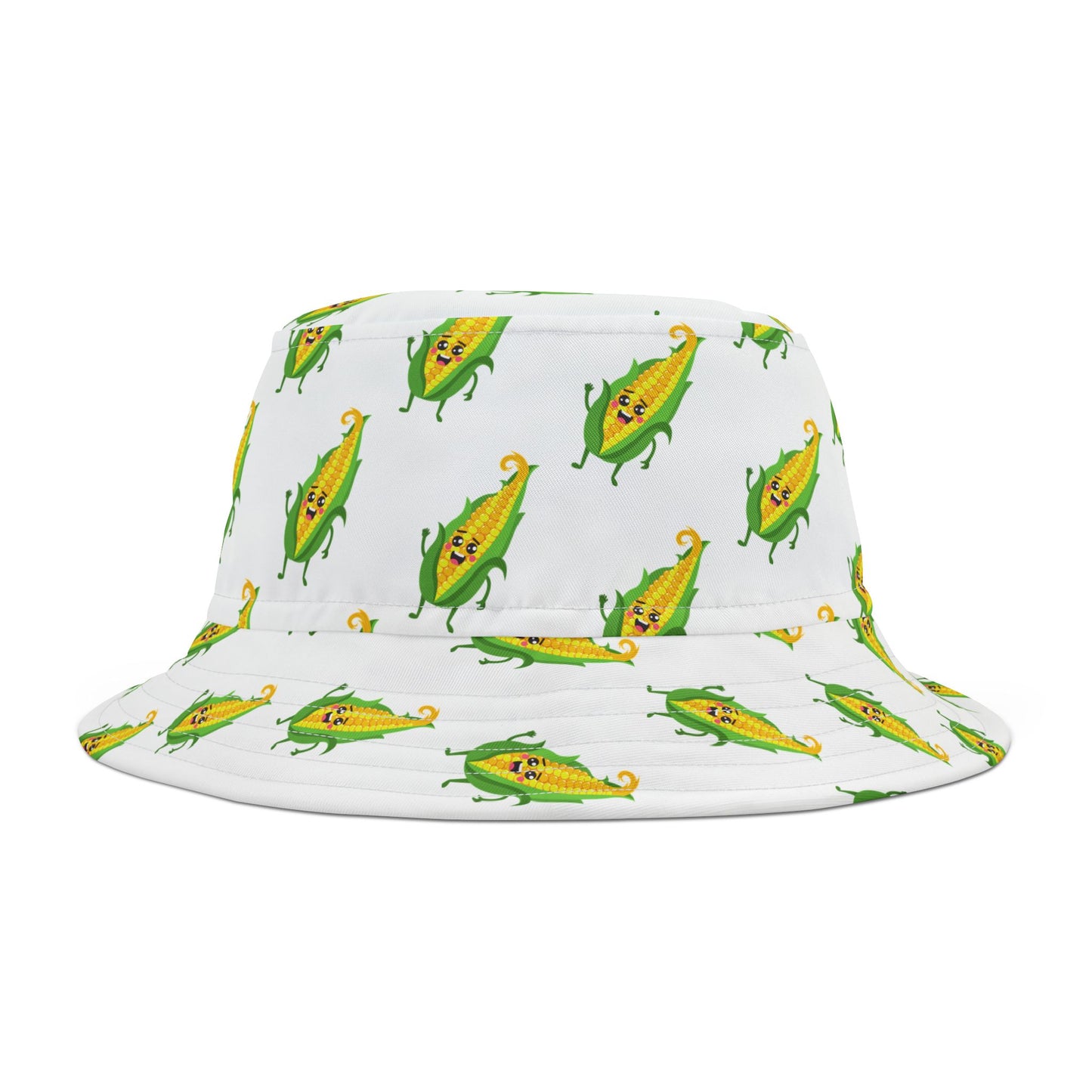 Funny Corn Pattern Bucket Hat