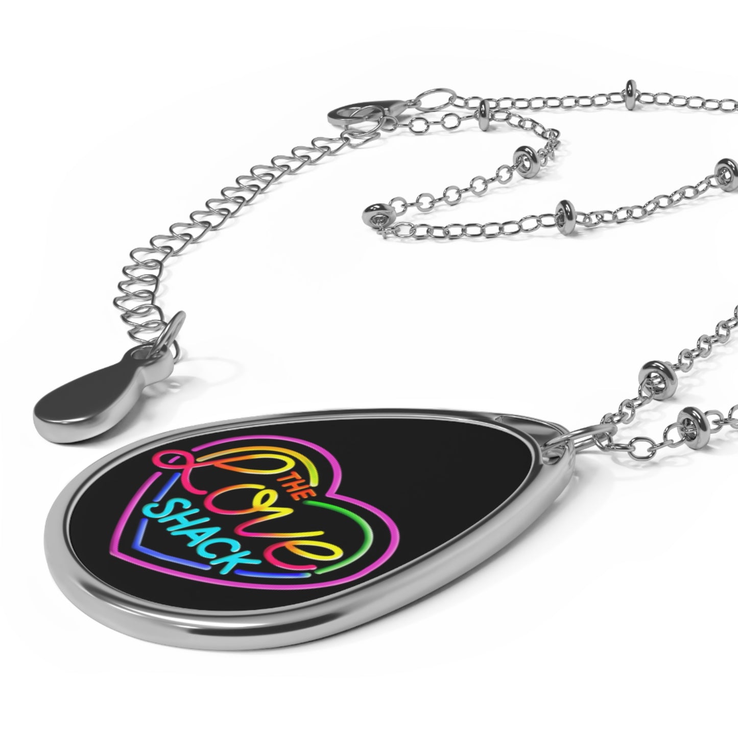 Love Shack Oval Necklace