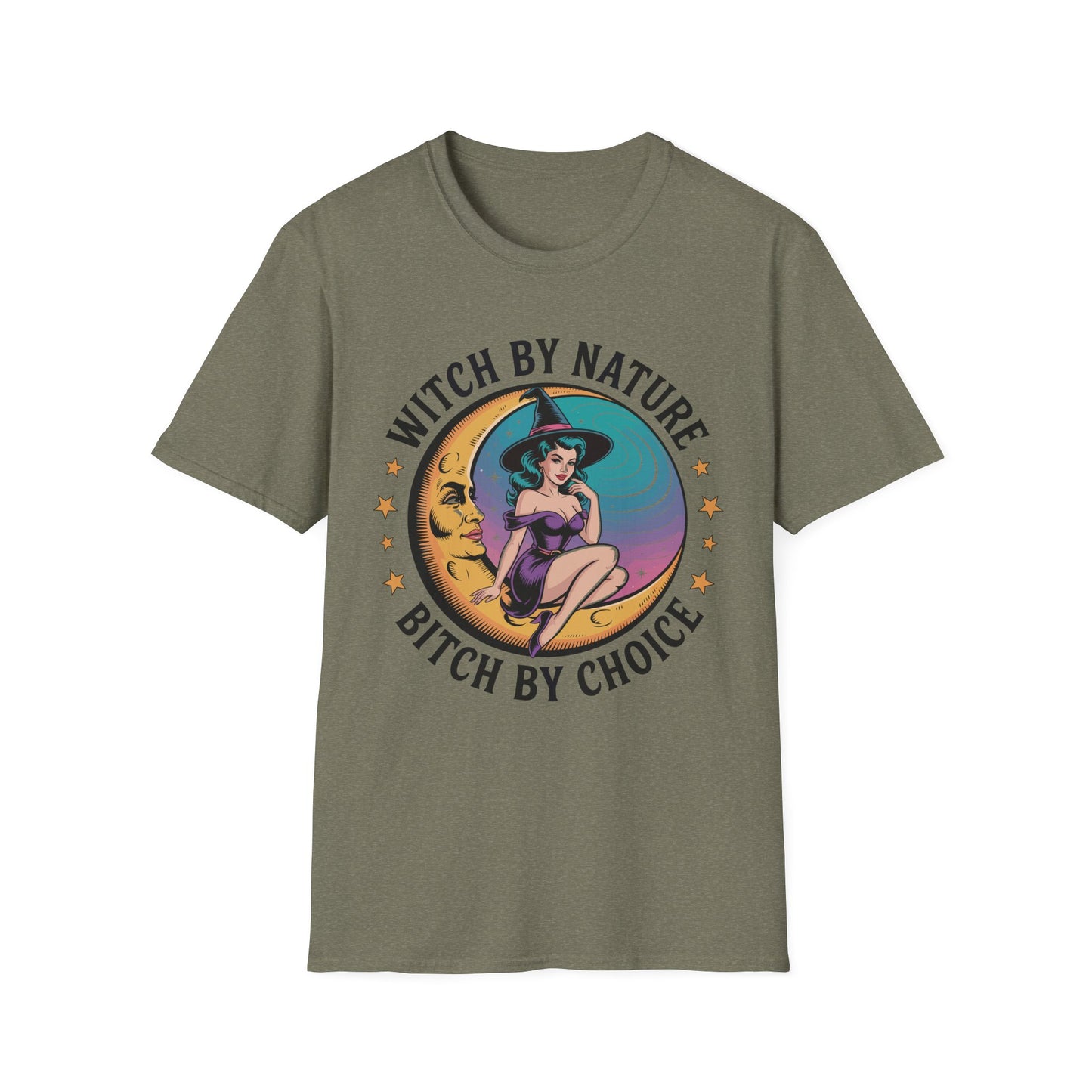 Witchy Vibes T-Shirt - Unisex Softstyle Tee
