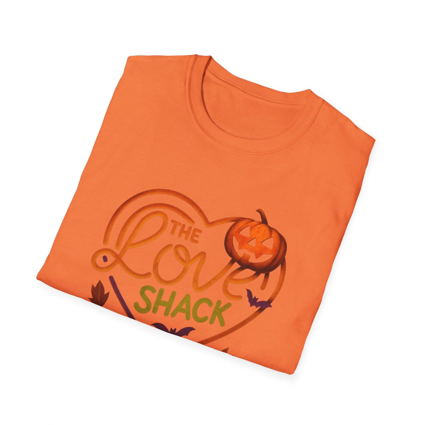Fall-Themed Unisex T-Shirt: The Love Shack