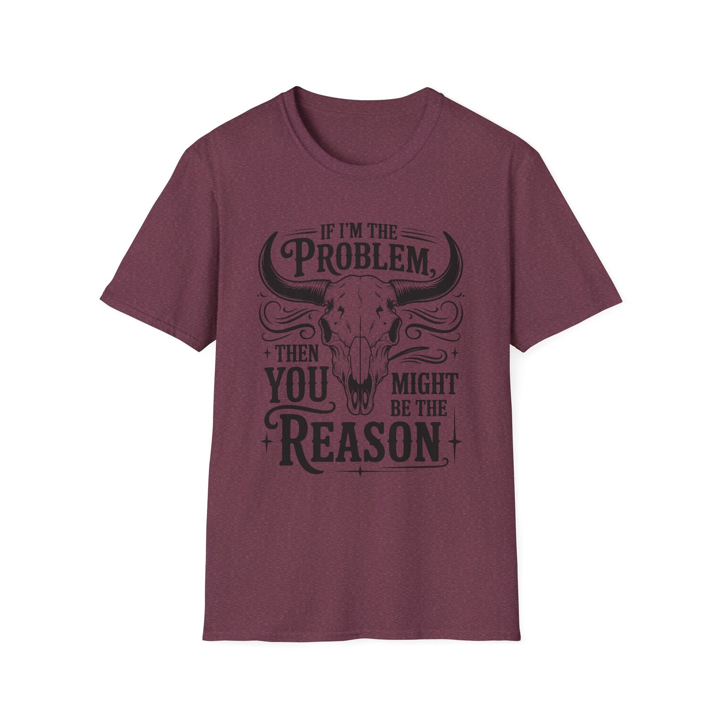 Funny Western Graphic Tee, Unisex Softstyle T-Shirt