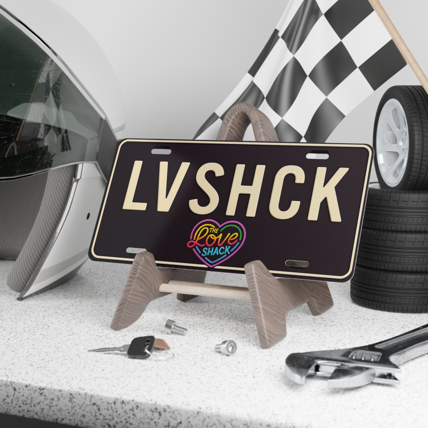 Love Shack - Personalized Vanity Plate