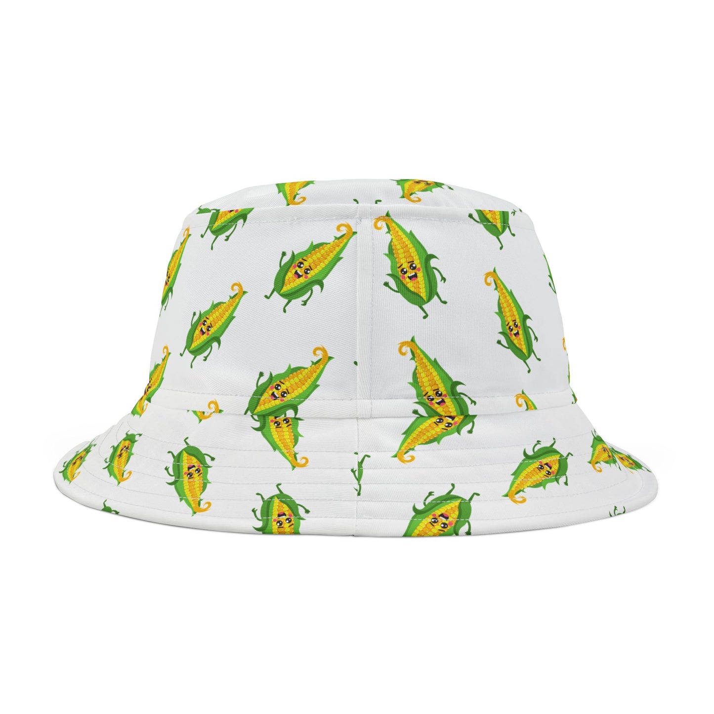 Funny Corn Pattern Bucket Hat