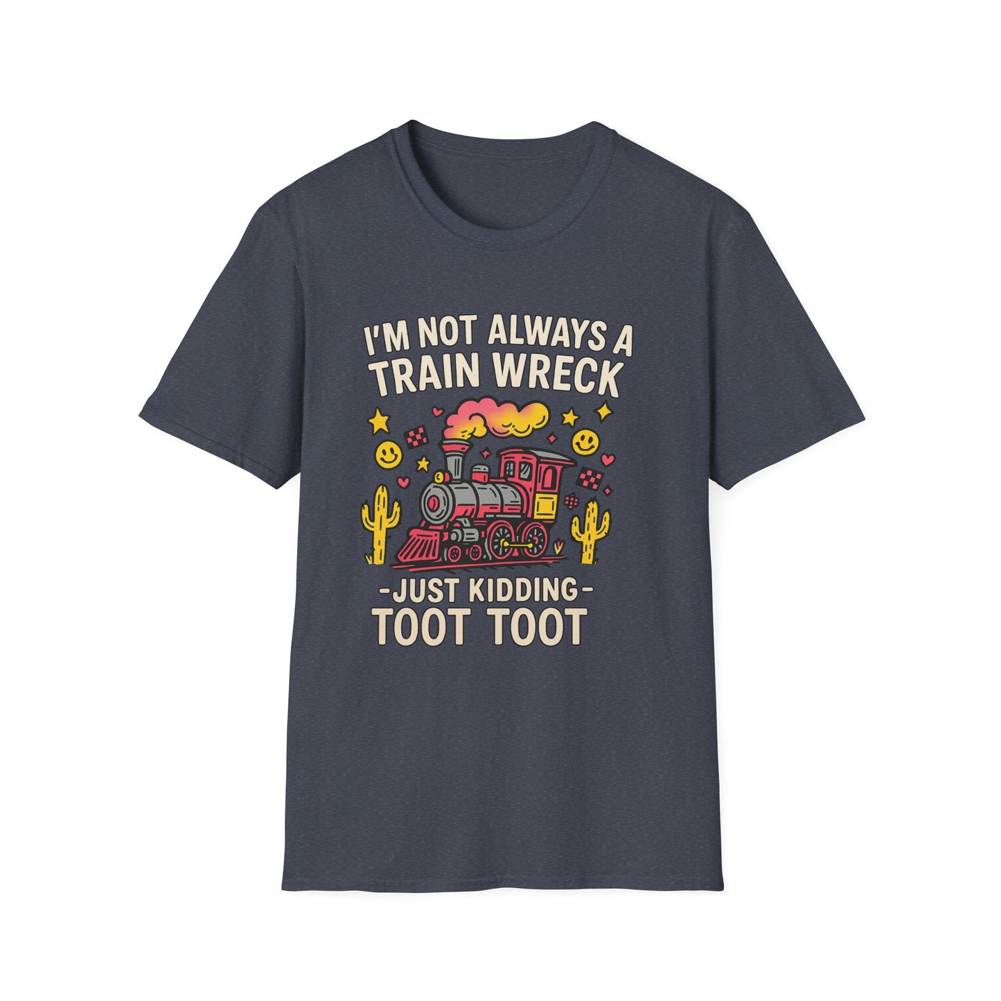Lighthearted Train Wreck T-Shirt