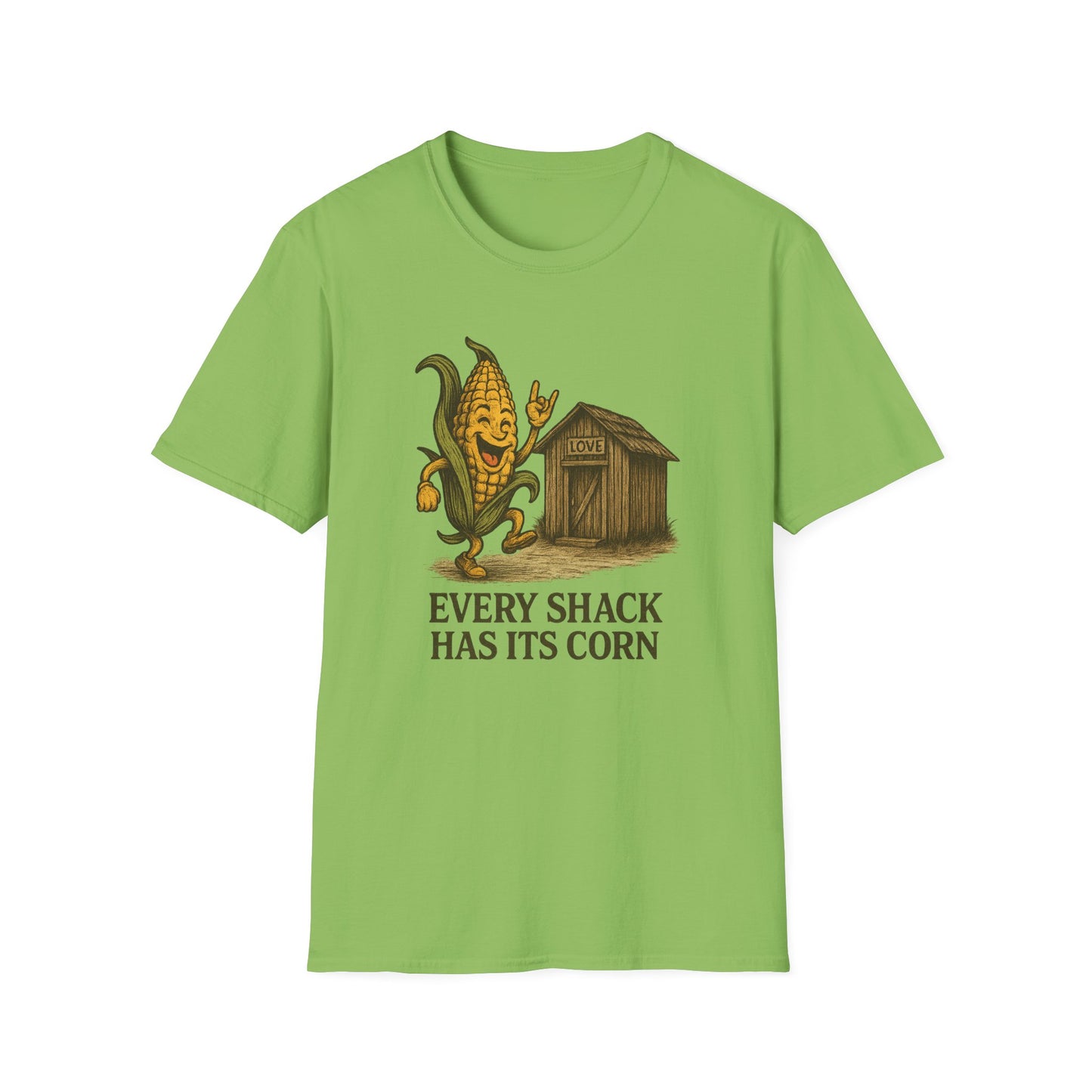 Whimsical Corn-Themed T-Shirt