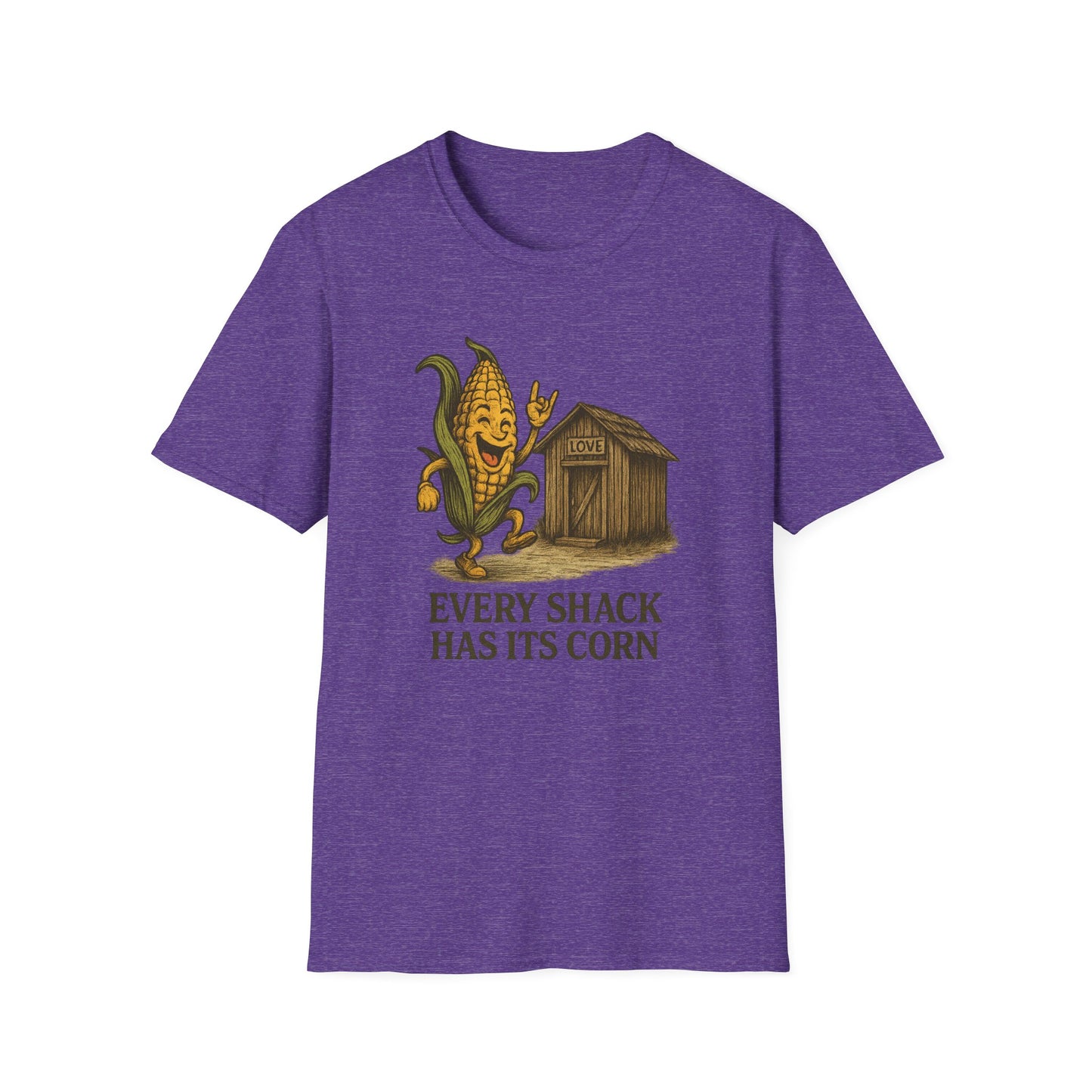 Whimsical Corn-Themed T-Shirt