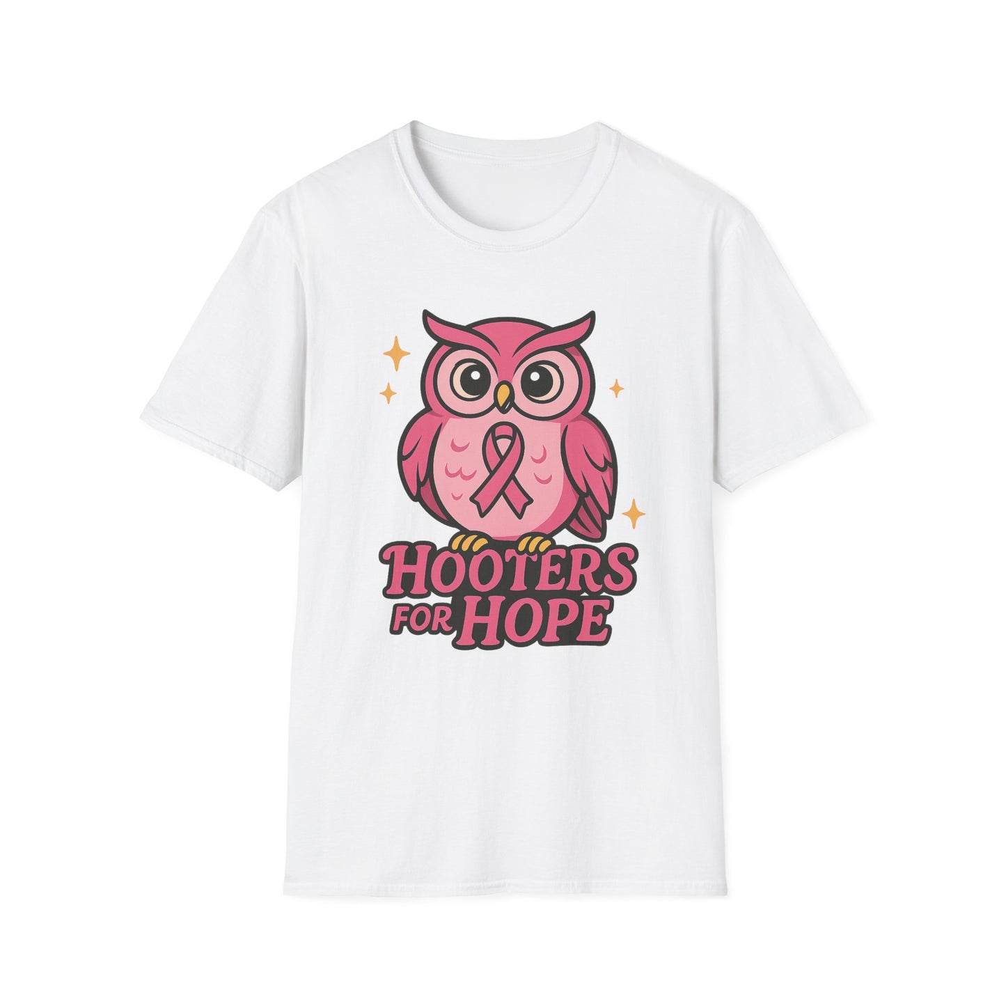 Pink Owl Breast Cancer Awareness T-Shirt