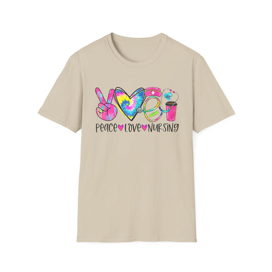 Peace Love Nursing T-Shirt
