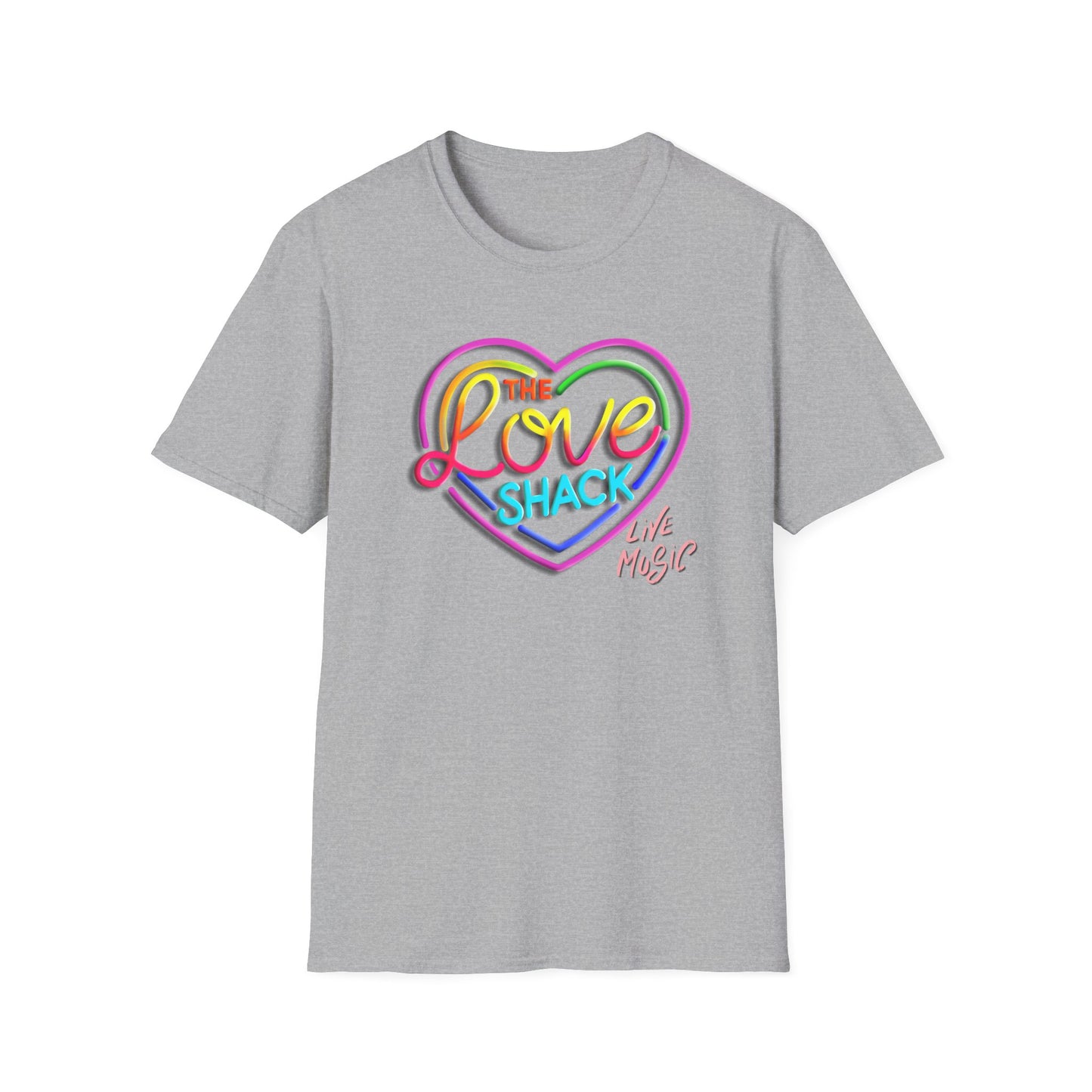 Colorful Love Shack Unisex T-Shirt