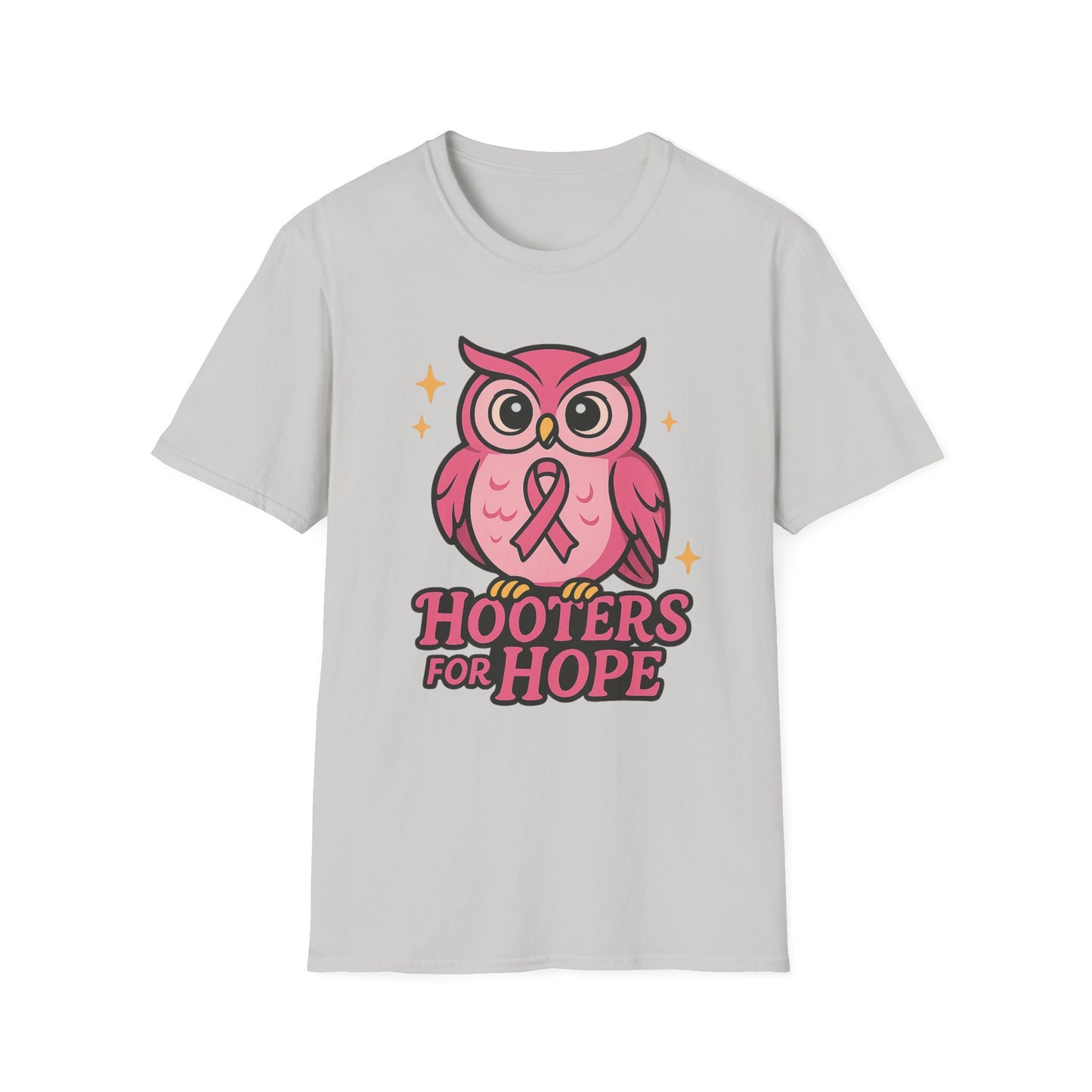 Pink Owl Breast Cancer Awareness T-Shirt
