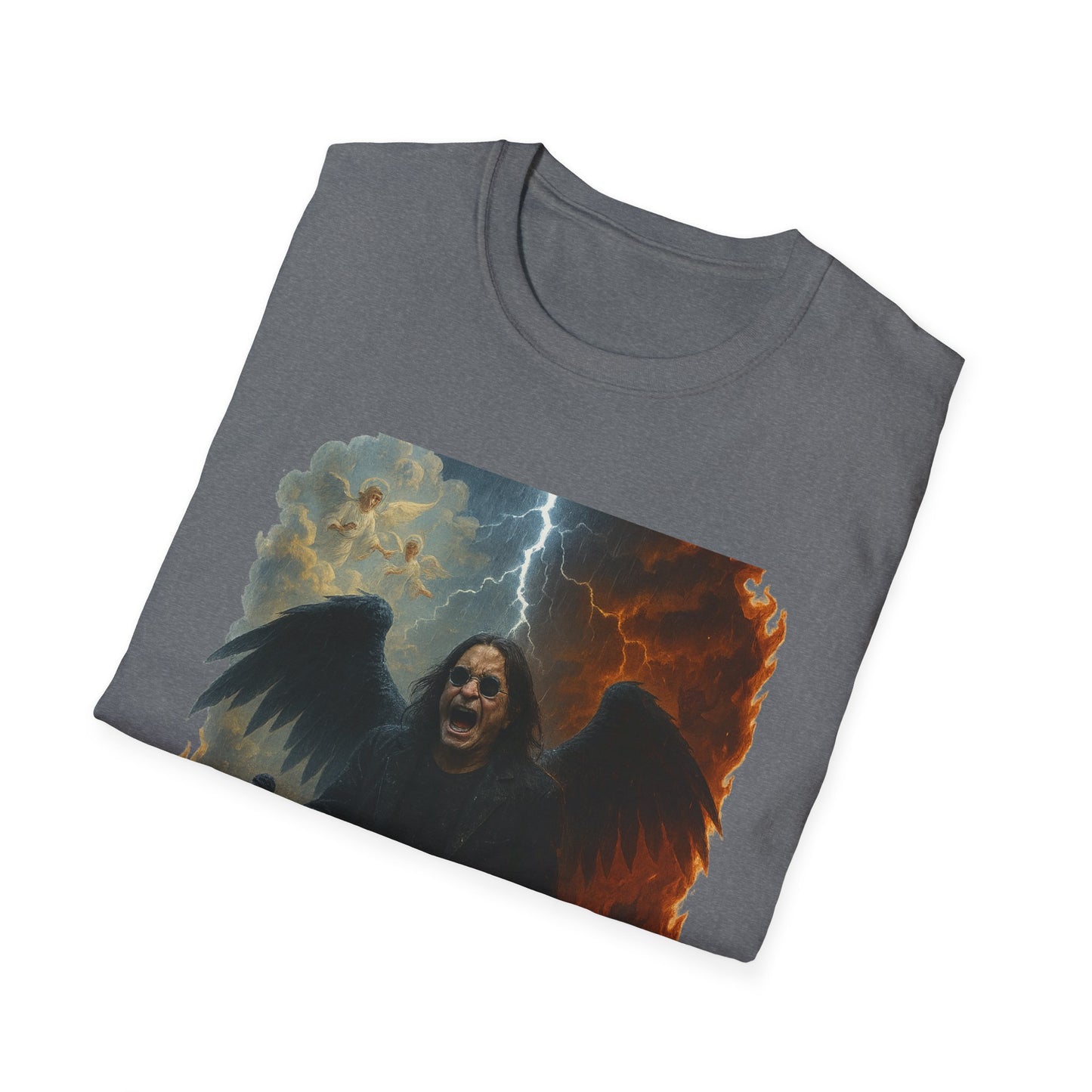 Gothic Angel T-Shirt, Edgy Graphic Tee