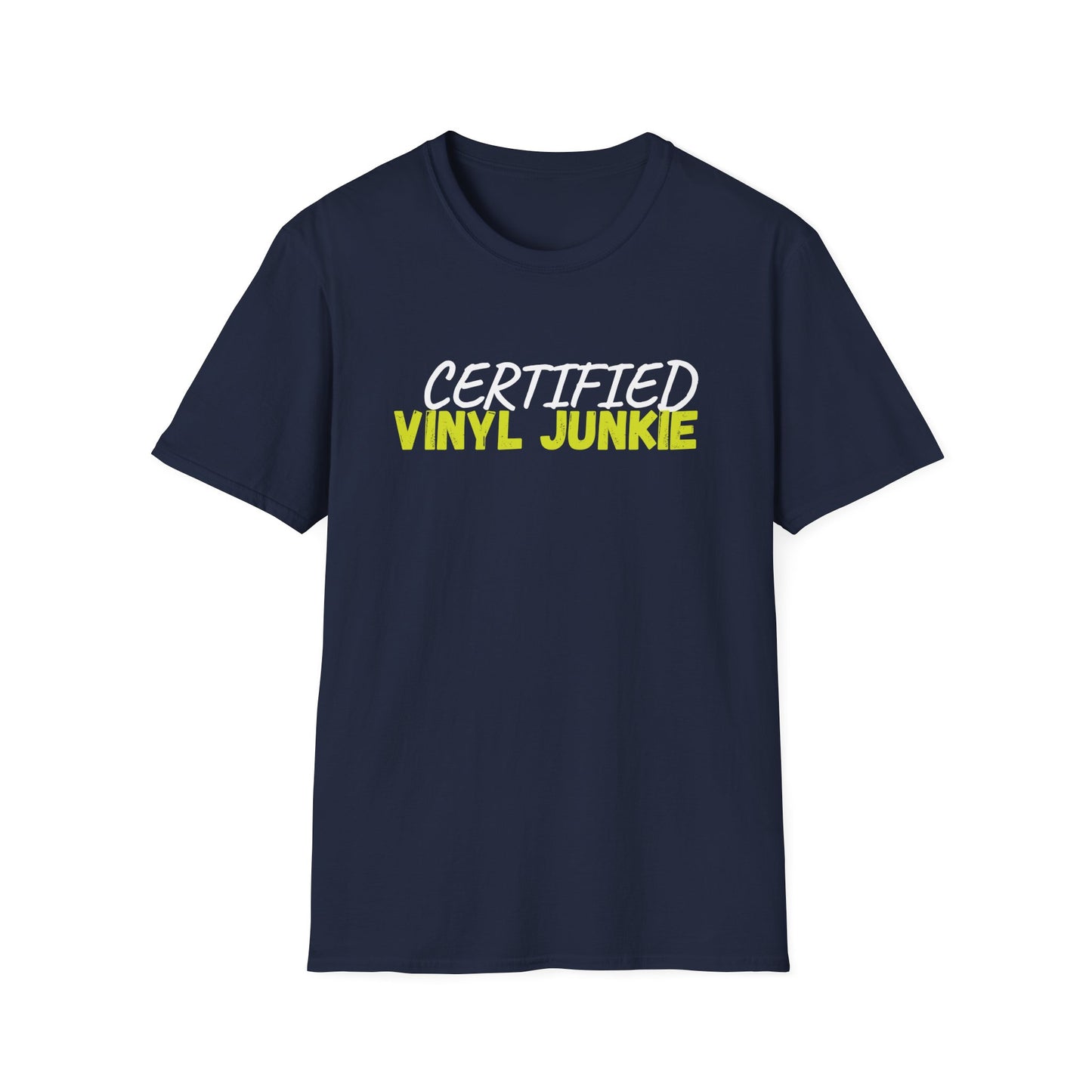 Certified Vinyl Junkie T-Shirt