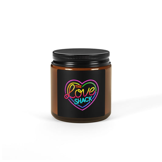 Colorful Scented Soy Candle - The Love Shack