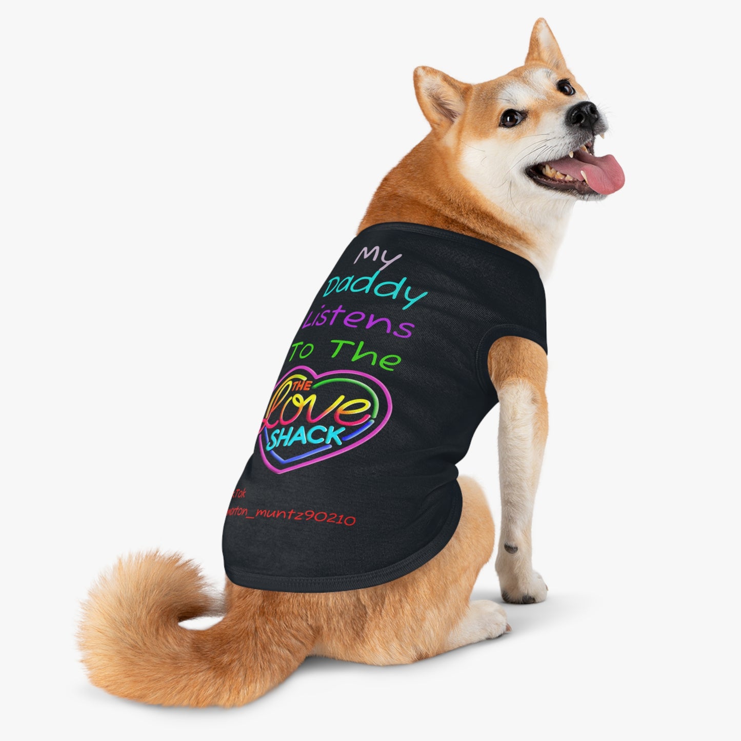 Colorful Love Shack Pet Tank Top