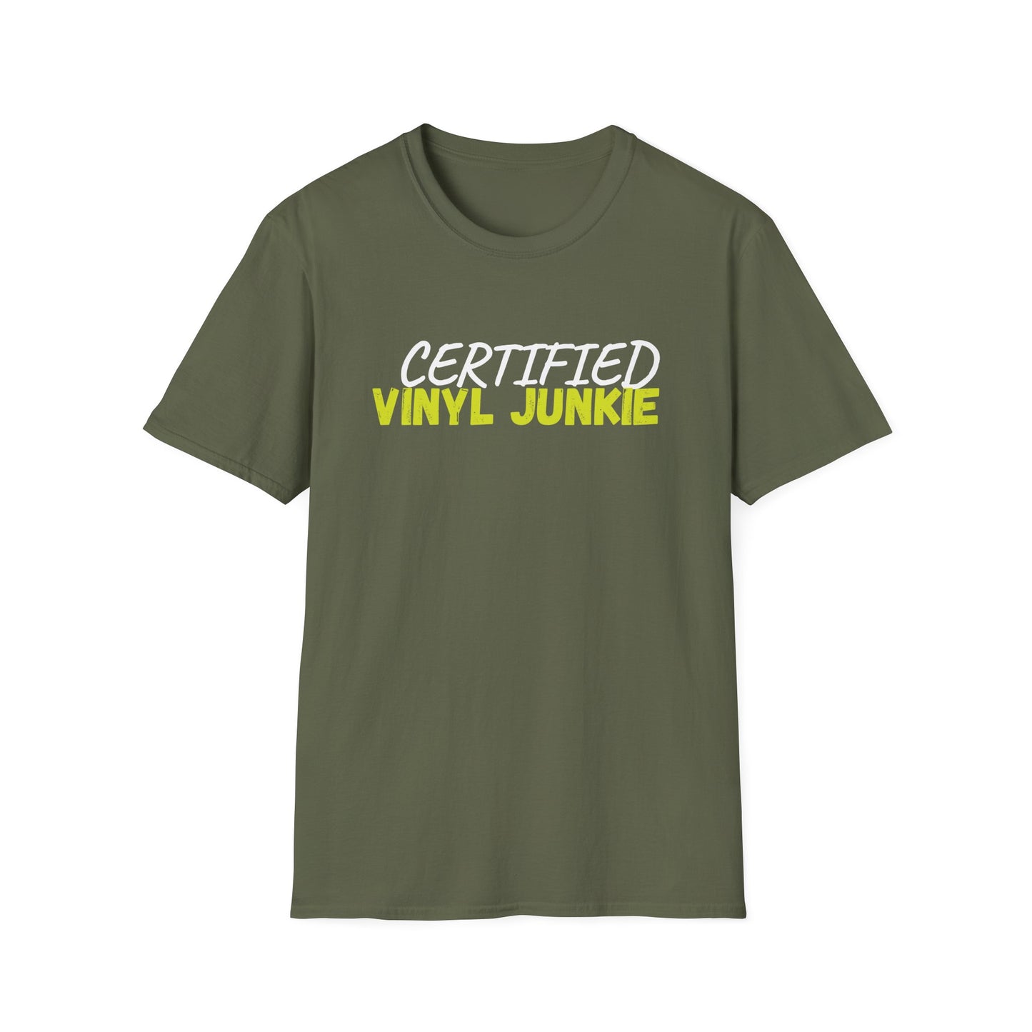 Certified Vinyl Junkie T-Shirt