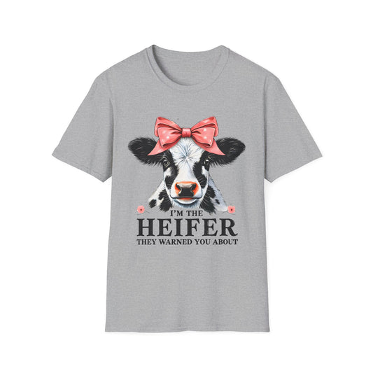 Cute Cow Graphic Tee - I'm the Heifer