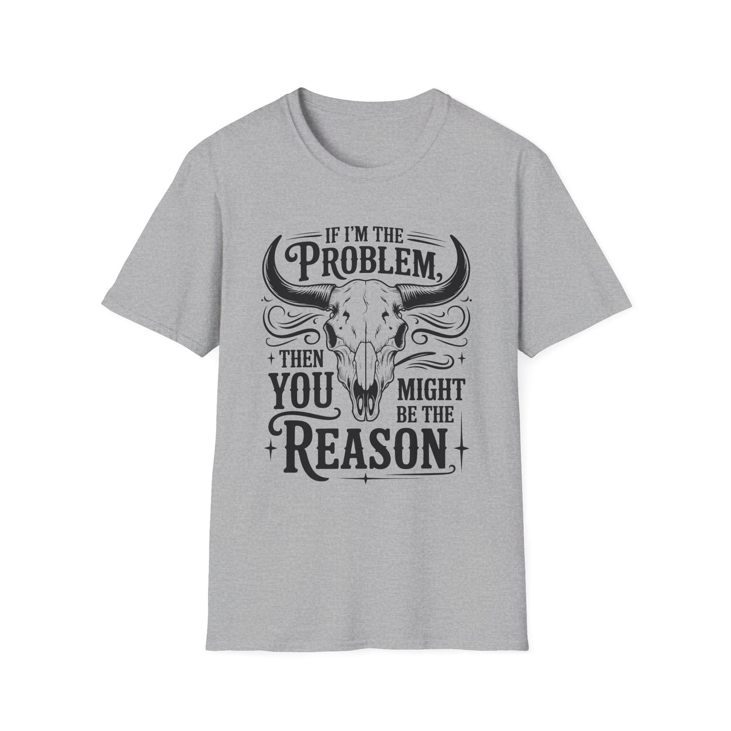 Funny Western Graphic Tee, Unisex Softstyle T-Shirt