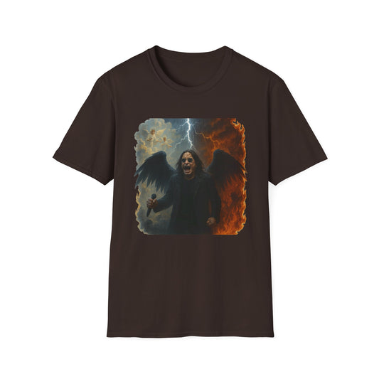 Gothic Angel T-Shirt, Edgy Graphic Tee