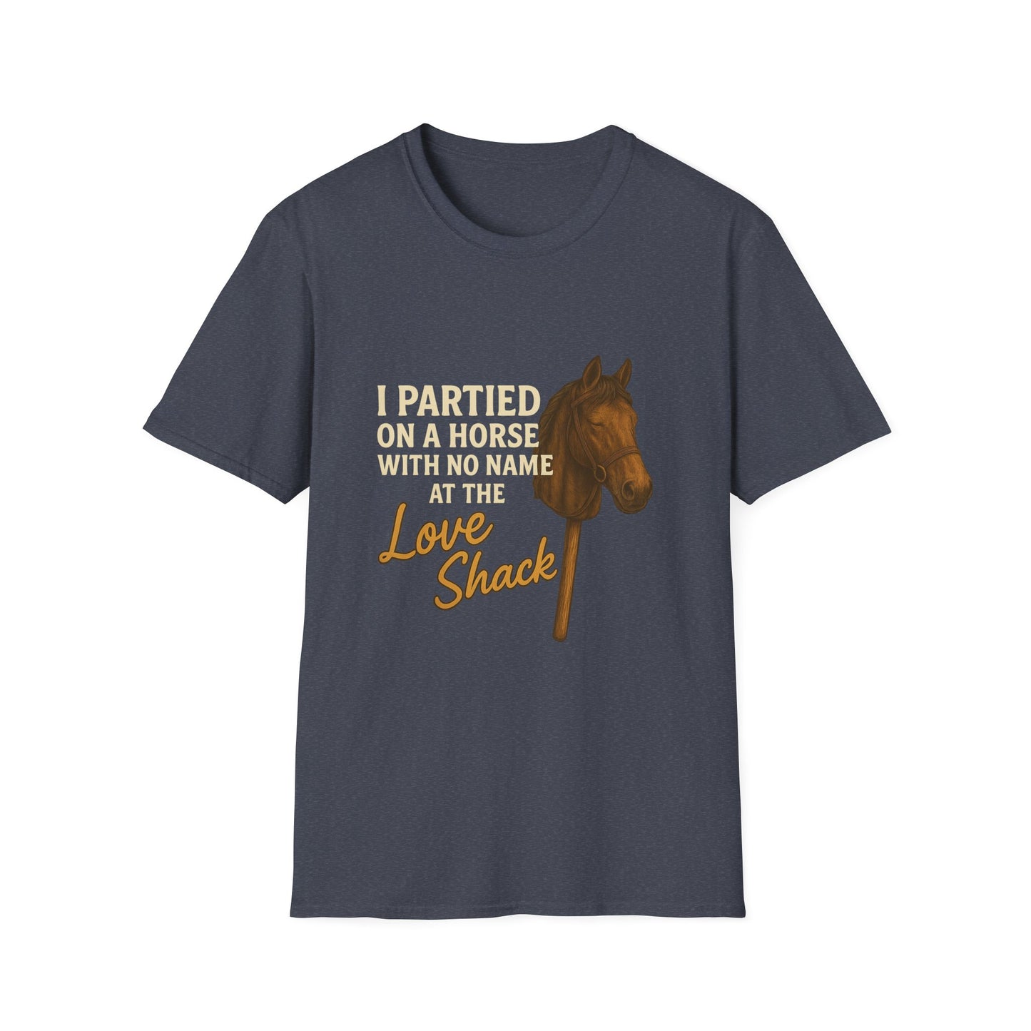 I Partied on a Horse Unisex Softstyle T-Shirt