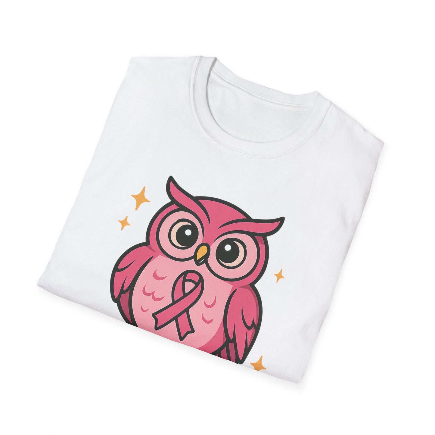 Pink Owl Breast Cancer Awareness T-Shirt
