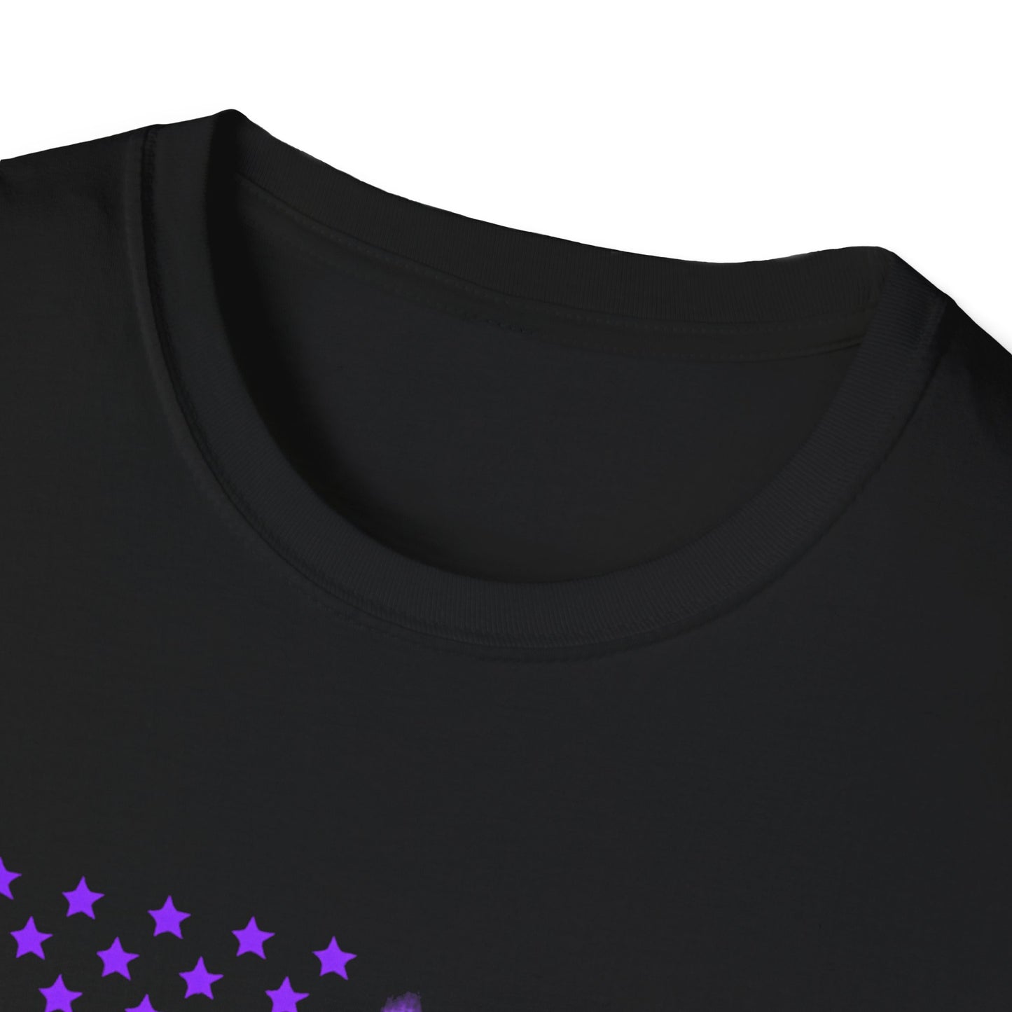 Purple Fight T-Shirt, Unisex Softstyle Tee