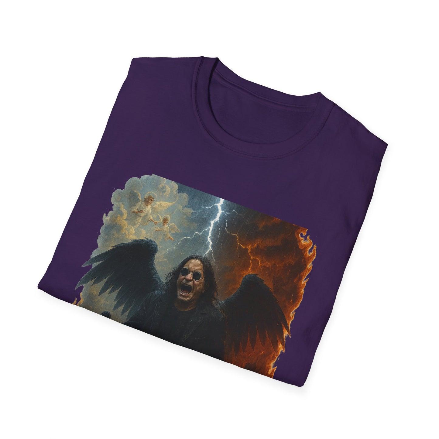Gothic Angel T-Shirt, Edgy Graphic Tee