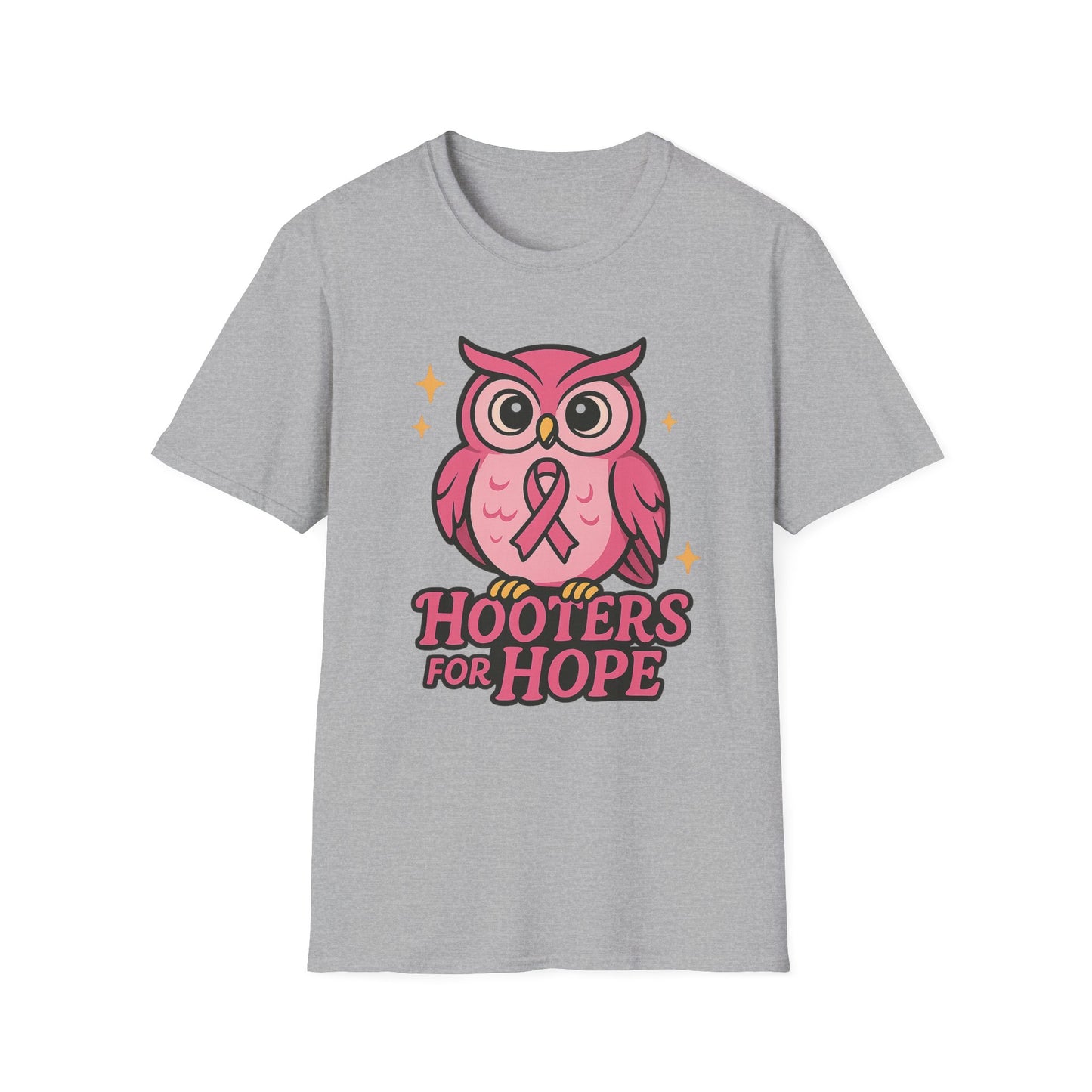 Pink Owl Breast Cancer Awareness T-Shirt