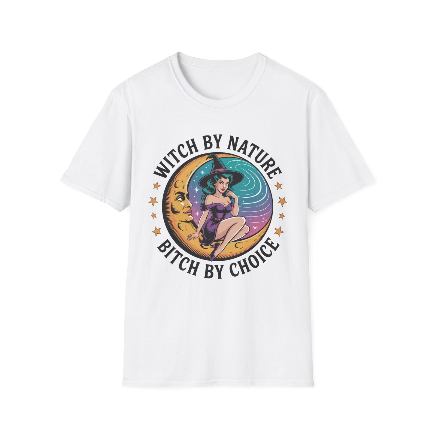 Witchy Vibes T-Shirt - Unisex Softstyle Tee