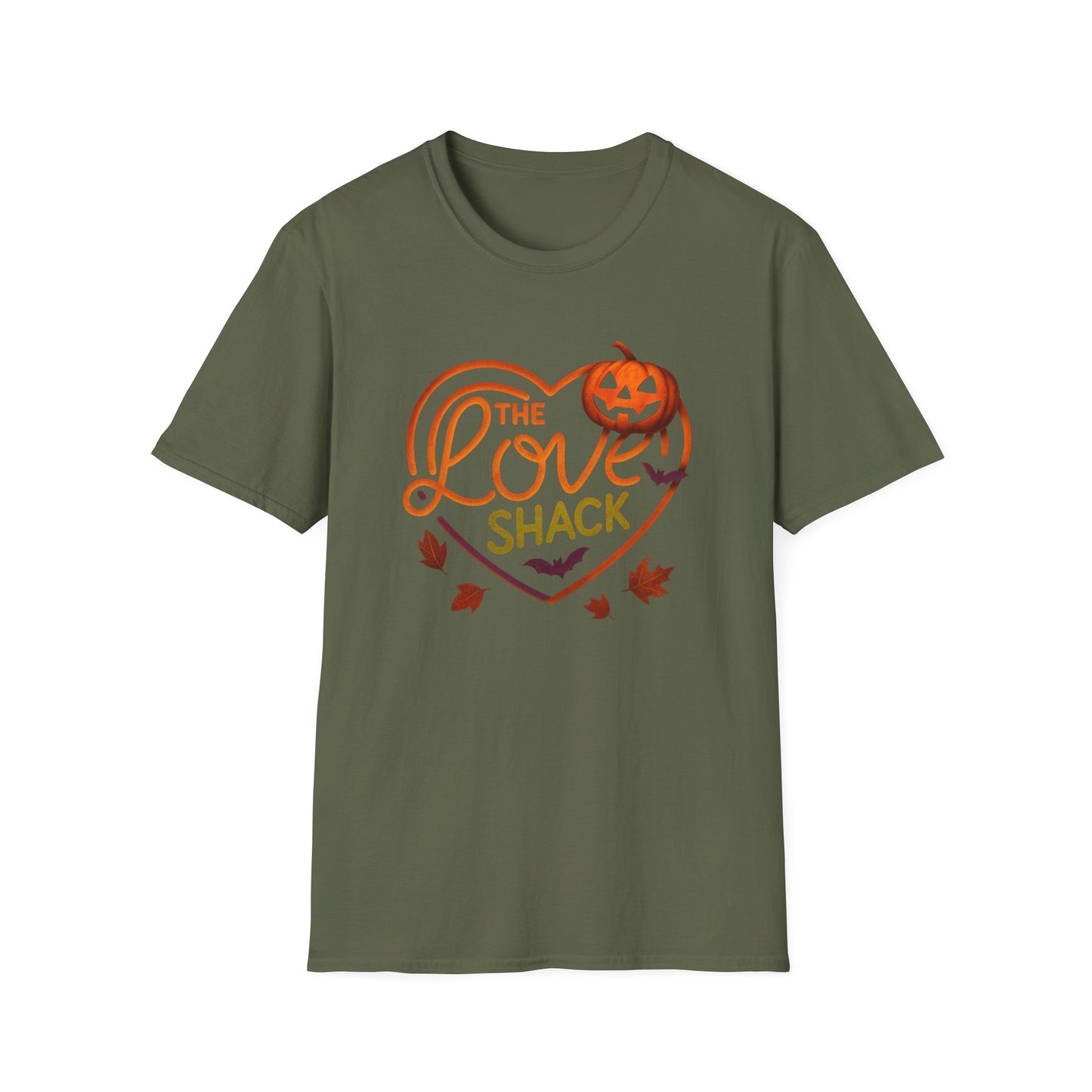 Fall-Themed Unisex T-Shirt: The Love Shack