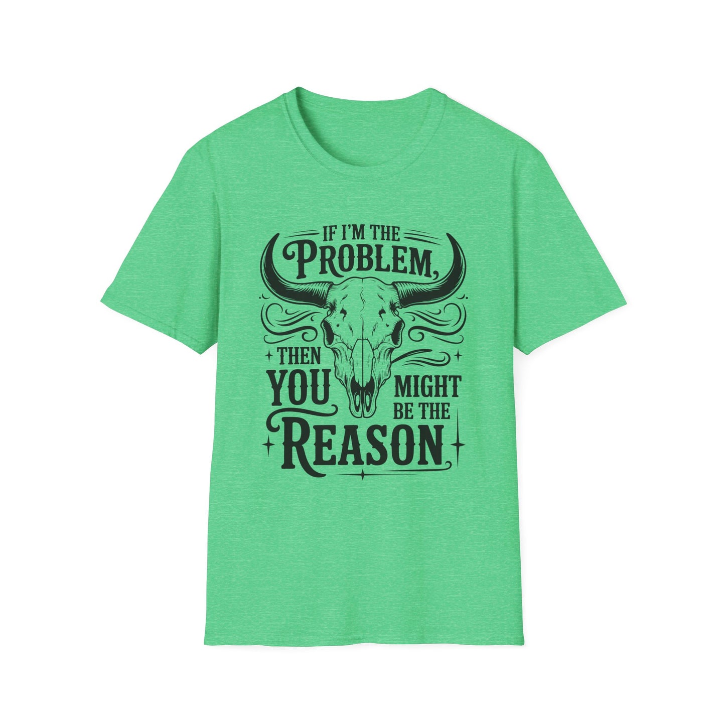 Funny Western Graphic Tee, Unisex Softstyle T-Shirt
