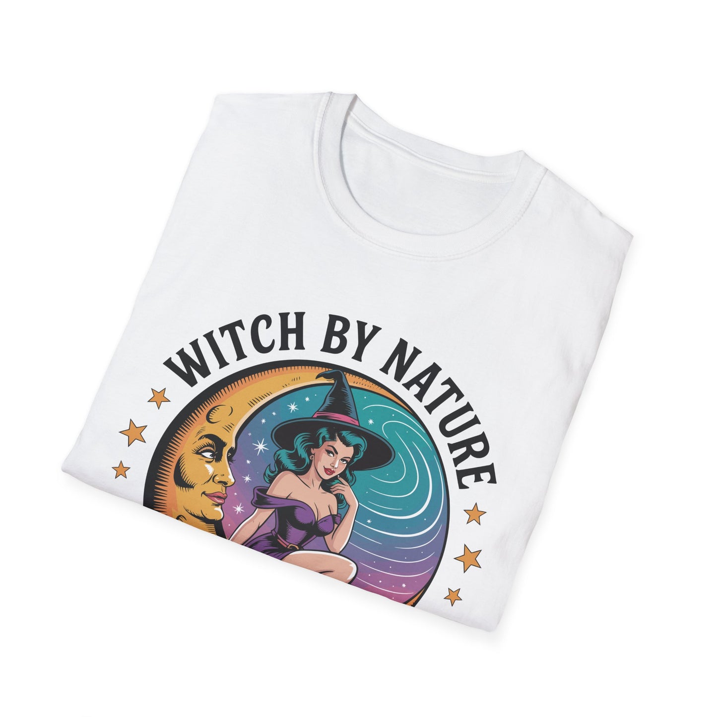 Witchy Vibes T-Shirt - Unisex Softstyle Tee