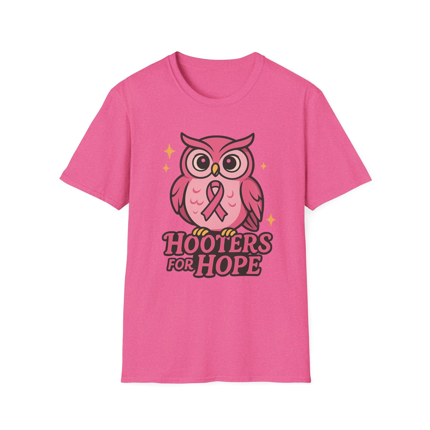 Pink Owl Breast Cancer Awareness T-Shirt