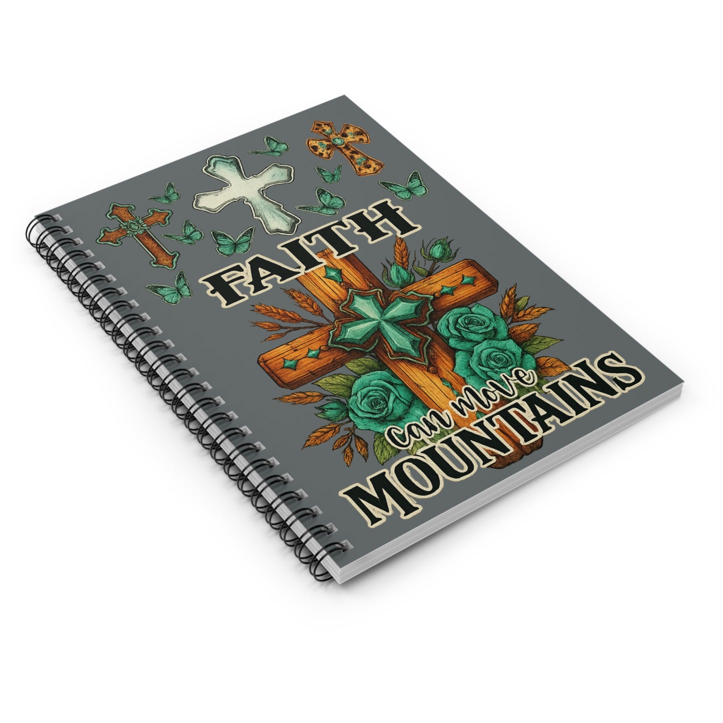 Faith-Inspired Spiral Notebook