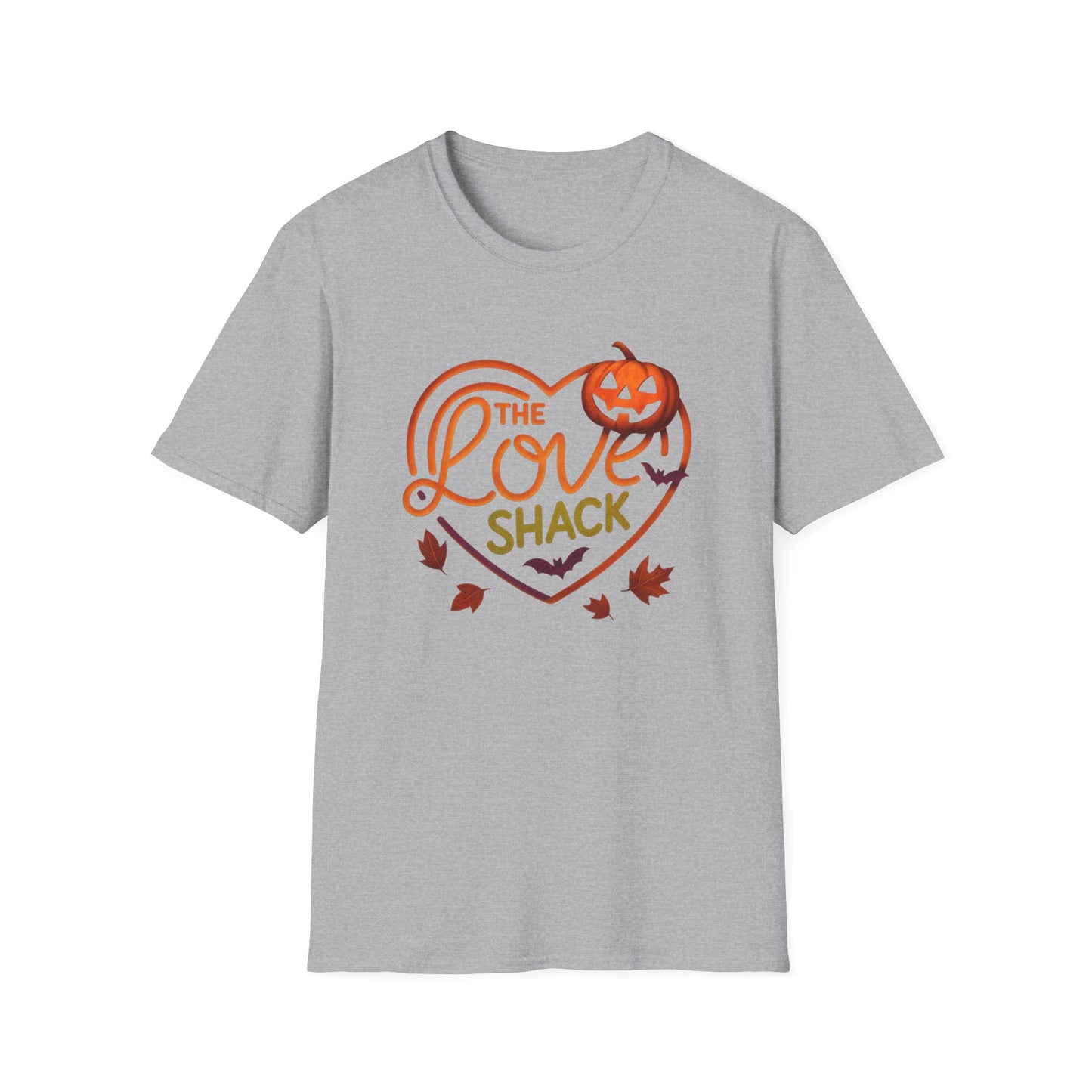 Fall-Themed Unisex T-Shirt: The Love Shack