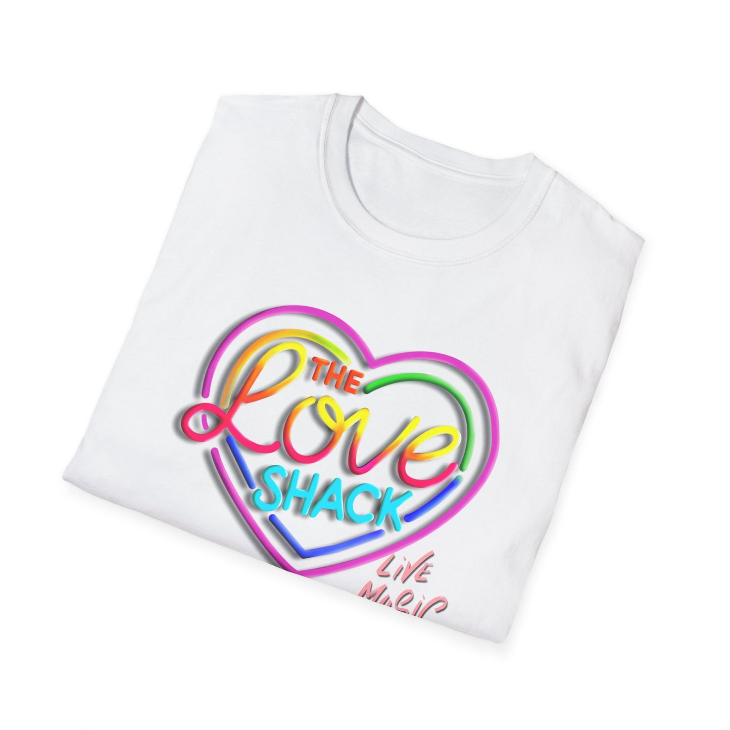 Colorful Love Shack Unisex T-Shirt
