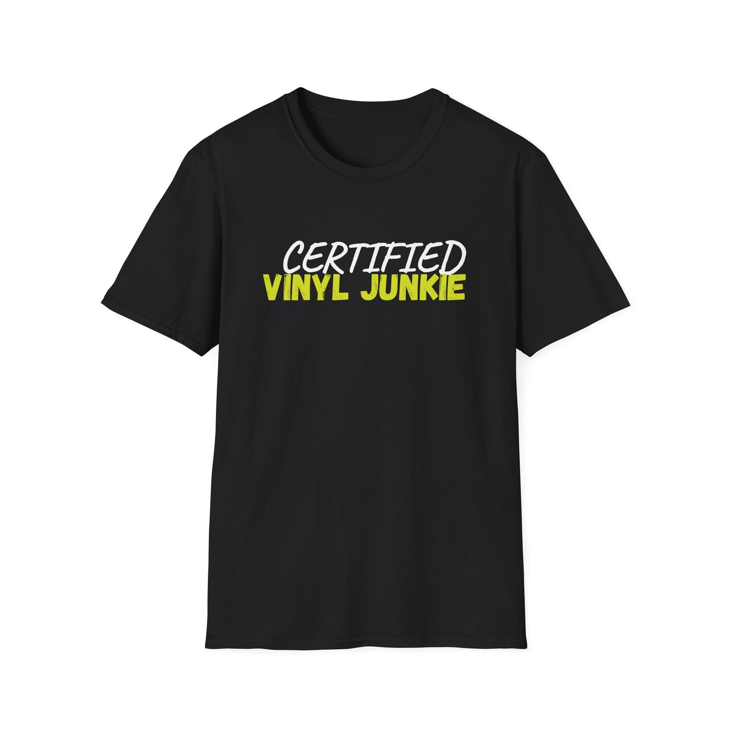 Certified Vinyl Junkie T-Shirt