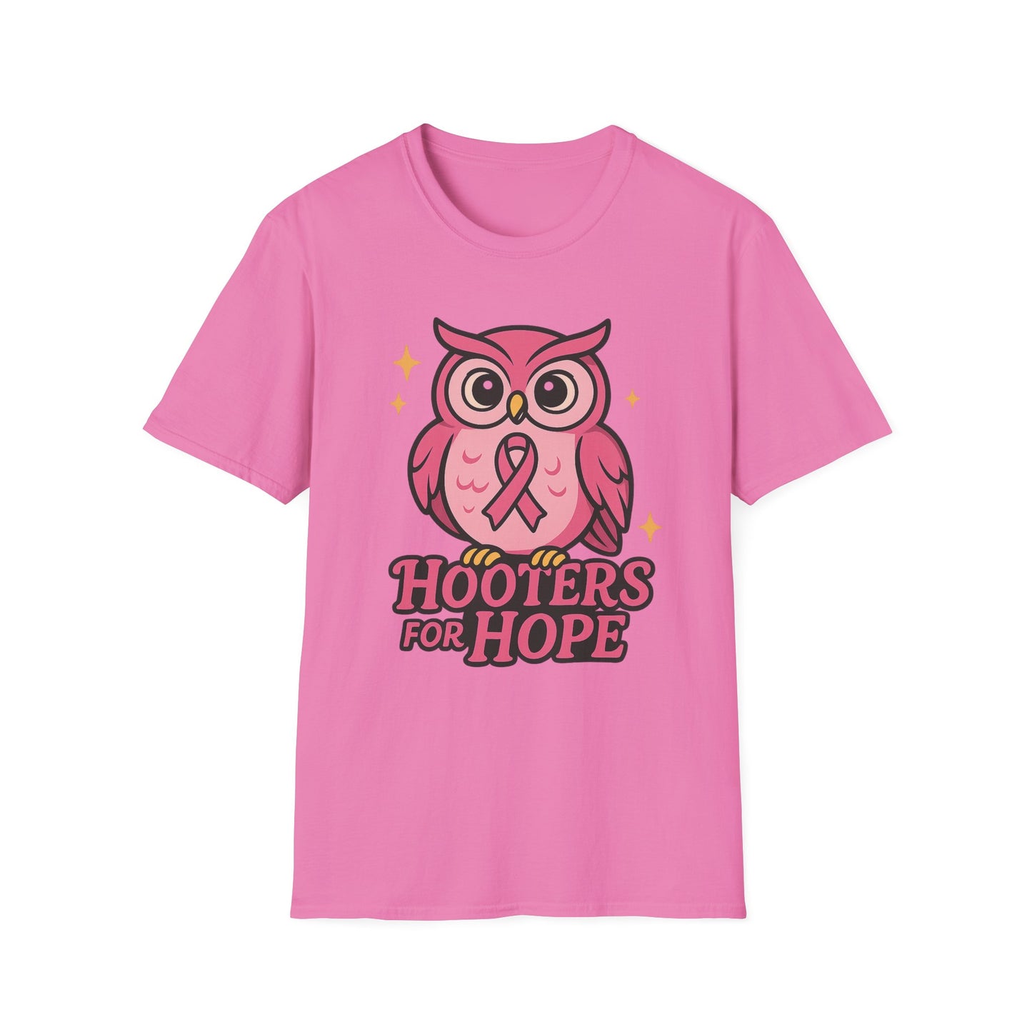 Pink Owl Breast Cancer Awareness T-Shirt