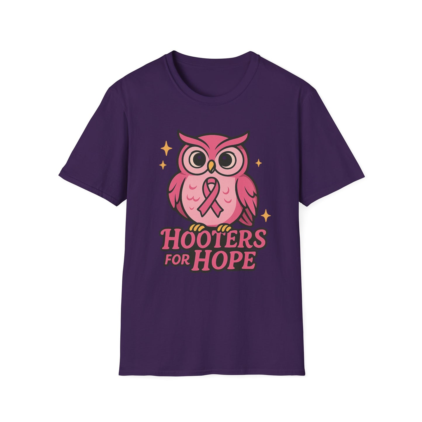 Pink Owl Breast Cancer Awareness T-Shirt
